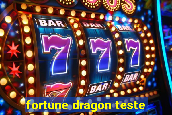 fortune dragon teste